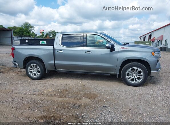 2GCUDGED9P1146096 2023 CHEVROLET SILVERADO Серый Панорамный вид салона 360°