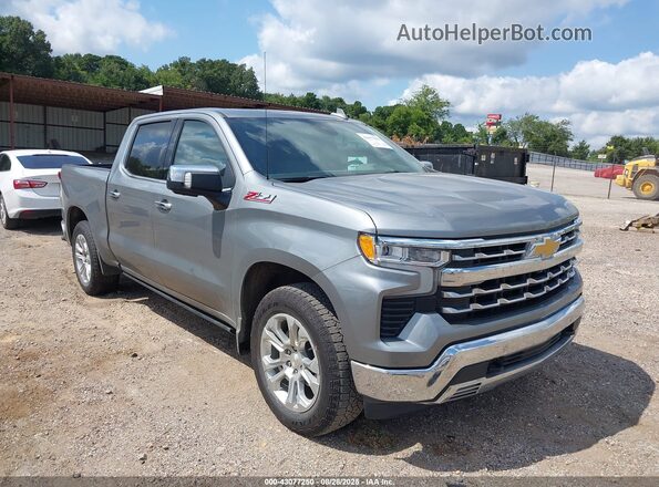 2GCUDGED9P1146096 2023 CHEVROLET SILVERADO Серый Вид спереди
