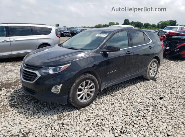 2GNAXJEV1J6289948 2018 CHEVROLET EQUINOX Black Przód lewy