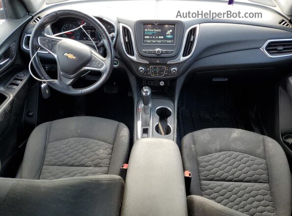 2GNAXJEV4J6308928 2018 CHEVROLET EQUINOX Бордовый Вид панели приборов