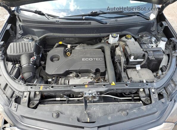 2GNAXREV7J6337595 2018 CHEVROLET EQUINOX Charcoal ძრავის განყოფილების ხედი