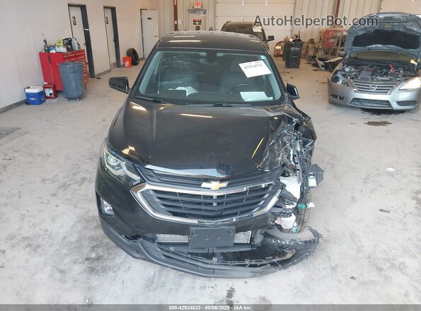 2GNAXSEV1J6334179 2018 CHEVROLET EQUINOX Black Vista del cuadro de instrumentos