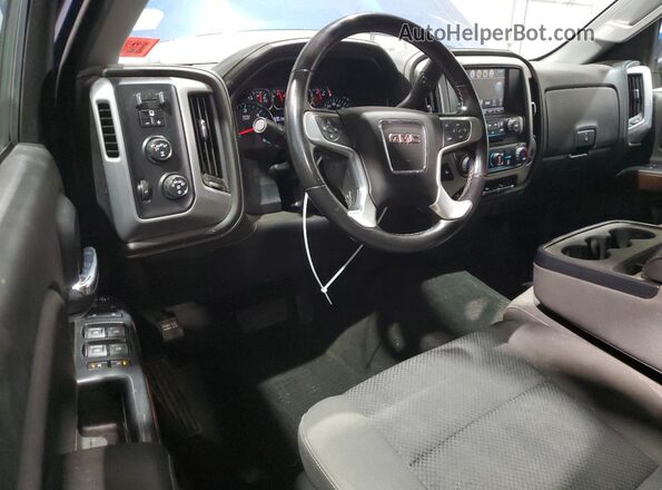 2GTV2MECXJ1108612 2018 GMC SIERRA Синий Вид панели приборов