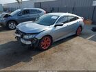 2018 Honda Civic Si Серебряный vin: 2HGFC1E54JH703479