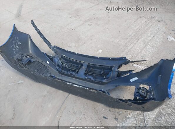 2HGFC1E55JH707833 2018 HONDA CIVIC Синий Вид панели приборов
