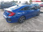 2018 Honda Civic Si Синий vin: 2HGFC1E55JH707833