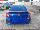 2018 Honda Civic Si Синий vin: 2HGFC1E55JH707833