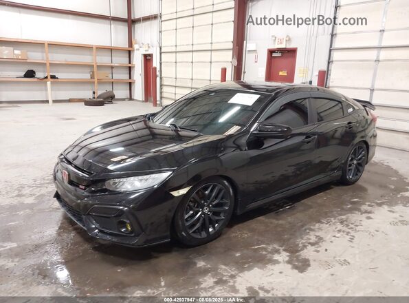 2HGFC1E59LH704498 2020 HONDA CIVIC SI Черный Передняя левая четверть
