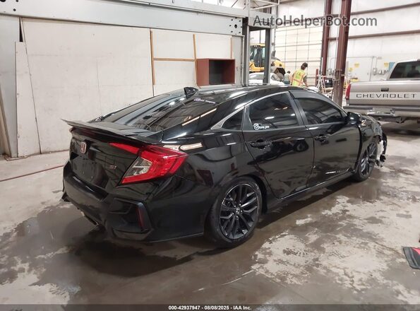 2HGFC1E59LH704498 2020 HONDA CIVIC SI Черный Задняя правая четверть