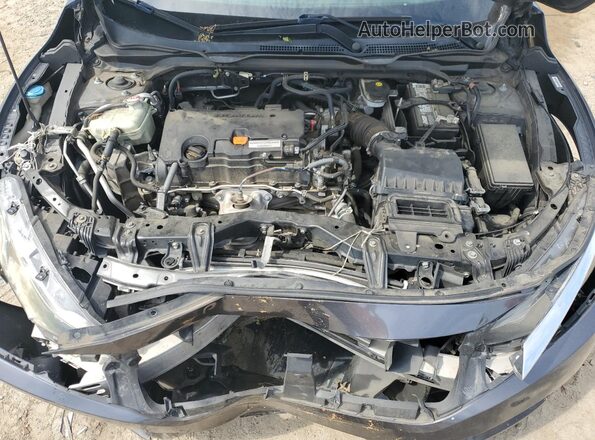 2HGFC2F52JH537239 2018 HONDA CIVIC Charcoal Widok wnętrza z tyłu