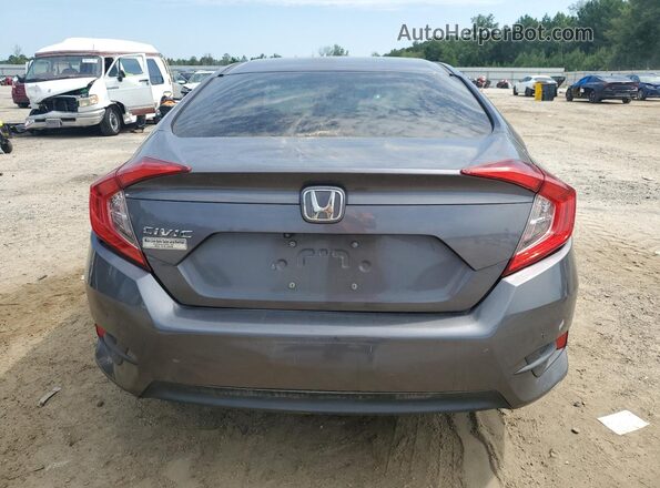 2HGFC2F52JH537239 2018 HONDA CIVIC Charcoal Widok z tyłu