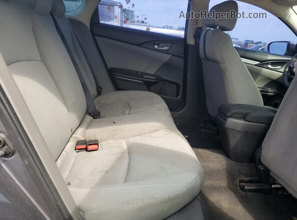 2HGFC2F52JH537239 2018 HONDA CIVIC Charcoal Widok tylnych siedzeń