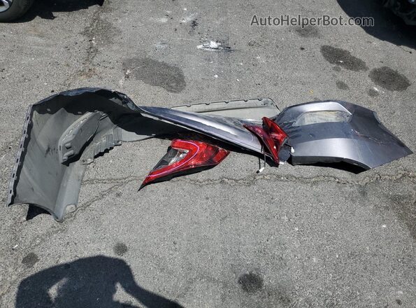 2HGFC2F54JH541423 2018 HONDA CIVIC Gray Vista del compartimento del motor