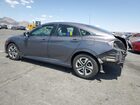 2018 Honda Civic Lx Gray vin: 2HGFC2F54JH541423