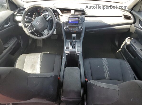 2HGFC2F54JH541423 2018 HONDA CIVIC Gray Vista del salpicadero