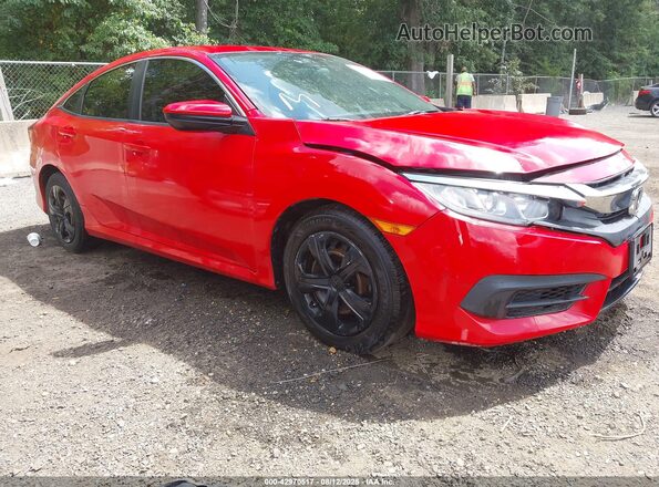 2HGFC2F57JH570723 2018 HONDA CIVIC Red Delantero derecho