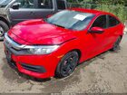 2018 Honda Civic Lx Red vin: 2HGFC2F57JH570723