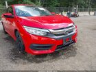 2018 Honda Civic Lx Red vin: 2HGFC2F57JH570723