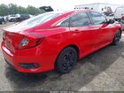 2018 Honda Civic Lx Red vin: 2HGFC2F57JH570723