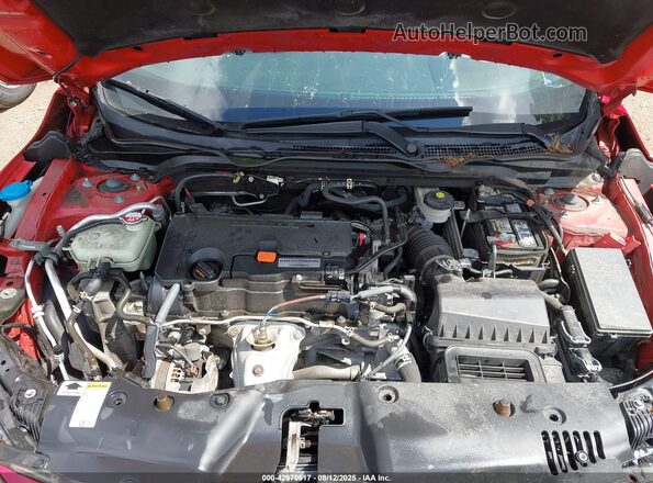 2HGFC2F57JH570723 2018 HONDA CIVIC Red Vista trasera