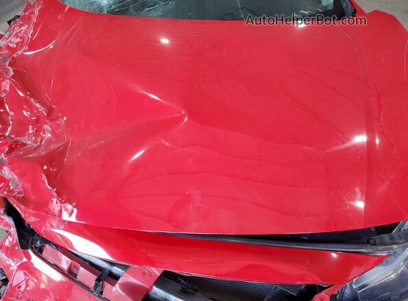 2HGFC2F57JH580264 2018 HONDA CIVIC Red უკანა სალონის ხედი