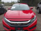 2018 Honda Civic Lx Red vin: 2HGFC2F58JH517593