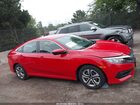 2018 Honda Civic Lx Red vin: 2HGFC2F58JH517593