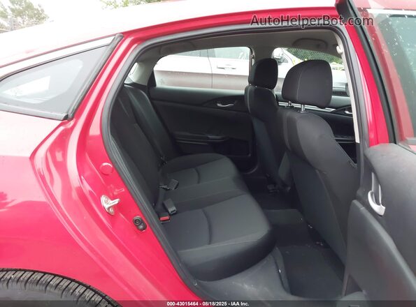 2HGFC2F58JH517593 2018 HONDA CIVIC Red Вид наклейки з VIN-кодом