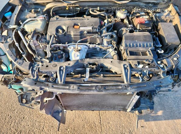 2HGFC2F74JH503448 2018 HONDA CIVIC Black Вид задньої частини салону