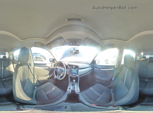 2HGFC2F74JH503448 2018 HONDA CIVIC Black Панорамний вид салону 360°