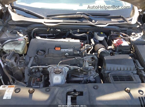 2HGFC2F77JH574000 2018 HONDA CIVIC Gray Вид ззаду