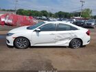 2018 Honda Civic Ex White vin: 2HGFC2F78JH547369