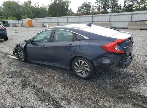 2HGFC2F78JH589377 2018 HONDA CIVIC Blue უკანა მარცხენა