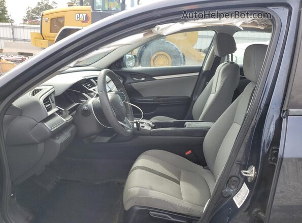 2HGFC2F78JH589377 2018 HONDA CIVIC Blue წინა სალონის ხედი