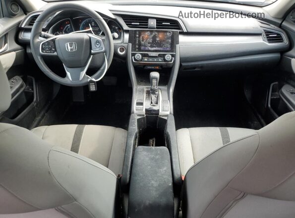 2HGFC2F78JH589377 2018 HONDA CIVIC Blue წინა პანელის ხედი