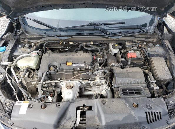 2HGFC2F78JH589377 2018 HONDA CIVIC Blue უკანა სალონის ხედი