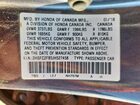 2018 Honda Civic Ex Gray vin: 2HGFC2F85JH527458