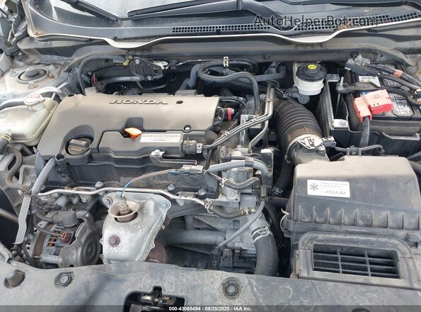 2HGFC2F86JH527467 2018 HONDA CIVIC Silver Вид ззаду