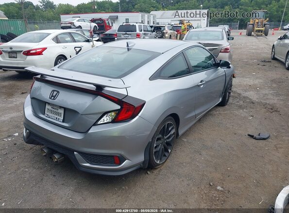 2HGFC3A52LH751292 2020 HONDA CIVIC SI Silver Задня права чверть
