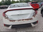 2018 Honda Civic Ex-l White vin: 2HGFC3B70JH350840