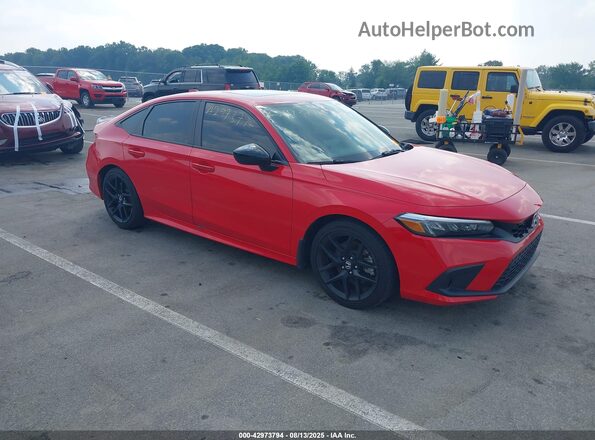 2HGFE1E55RH473876 2024 HONDA CIVIC SI Красный Передняя правая четверть
