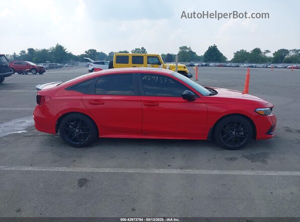 2HGFE1E55RH473876 2024 HONDA CIVIC SI Красный Панорамный вид салона 360°
