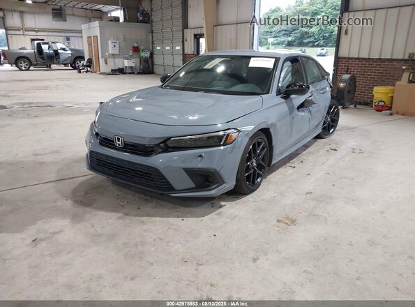 2HGFE2F52RH573874 2024 HONDA CIVIC Серый Передняя левая четверть