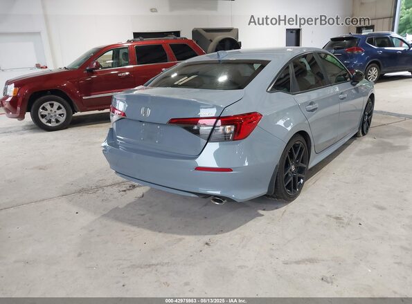 2HGFE2F52RH573874 2024 HONDA CIVIC Серый Задняя правая четверть