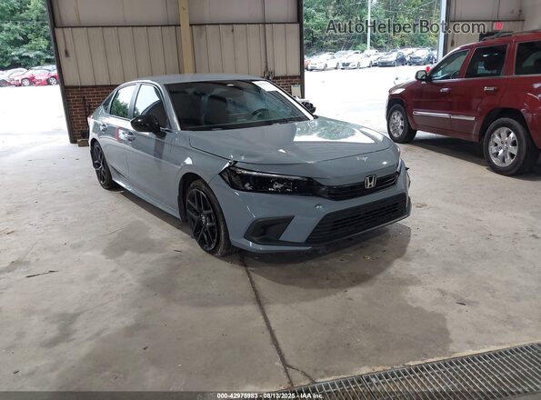 2HGFE2F52RH573874 2024 HONDA CIVIC Серый Передняя правая четверть