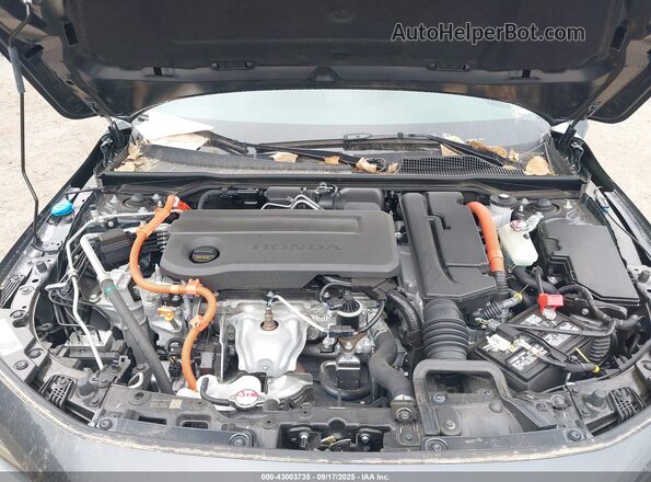 2HGFE4F82SH326267 2025 HONDA CIVIC HYBRID Серый Вид сзади