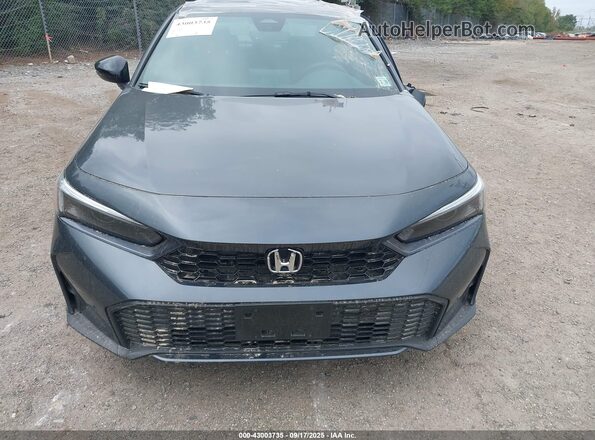 2HGFE4F82SH326267 2025 HONDA CIVIC HYBRID Серый Вид задней части салона
