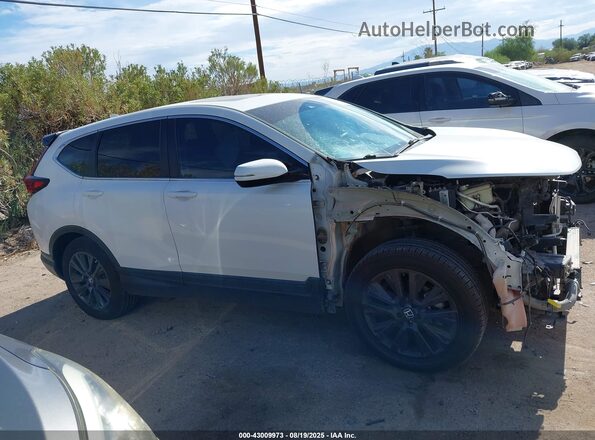 2HKRW1H52MH400792 2021 HONDA CR-V Белый Панорамный вид салона 360°