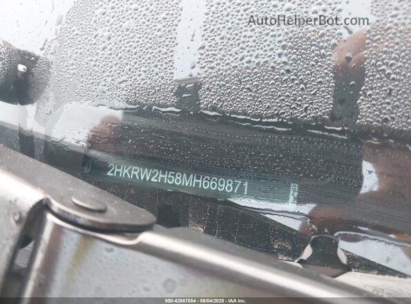 2HKRW2H58MH669871 2021 HONDA CR-V Red Вид підкапотного простору