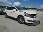 2018 Lincoln Mkx Reserve White vin: 2LMPJ6LR6JBL40312